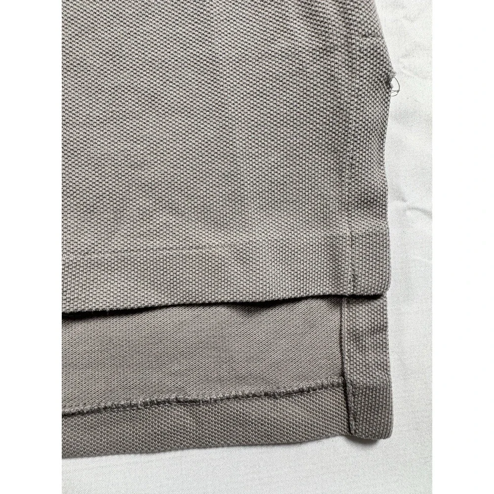 Polo Ralph Lauren Mens Polo Shirt XXL Custom Fit Gray Taupe Pony Short Sleeve